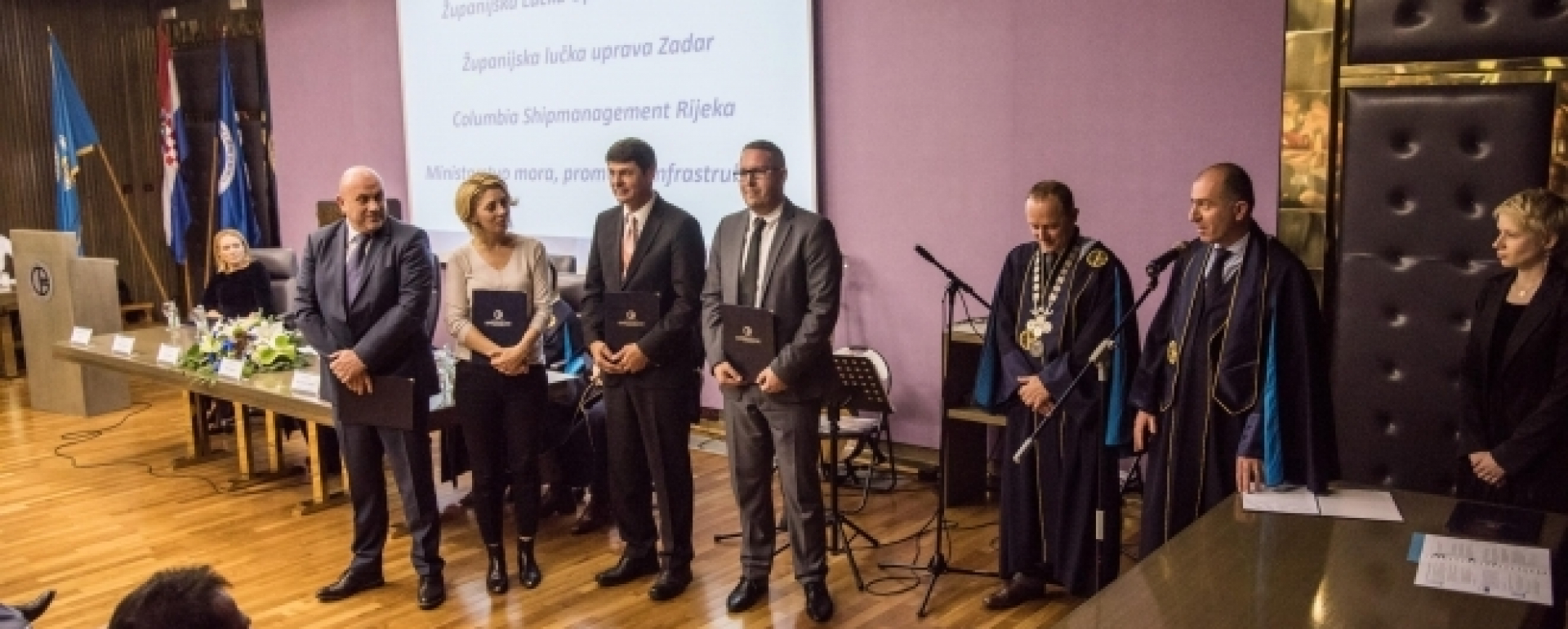 Pomorski fakultet u Rijeci dodijelio zahvalnicu Županijskoj lučkoj upravi Zadar